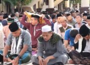 Ratusan Warga Pohuwato Ikuti Shalat Idul Adha 1447 Hijriah di Halaman Polres