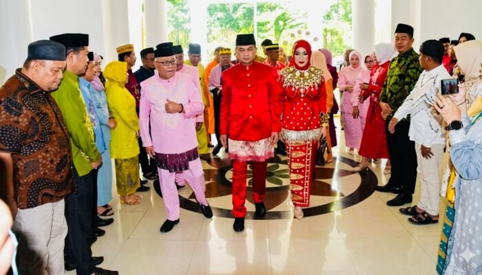 Mopotilolo Sambut Kunjungan Syafrin Liputo ke Kabupaten Gorontalo