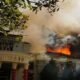 Kantor Bupati Pohuwato dibakar massa (Foto: ANTARAFOTO