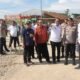 Ketua DPRD Gorontalo Idrus MT Mopili bersama Gubernur Gusnar Ismail meninjau kesiapan lokasi PENAS XVII Petani dan Nelayan di Kabupaten Gorontalo/Hibata.id