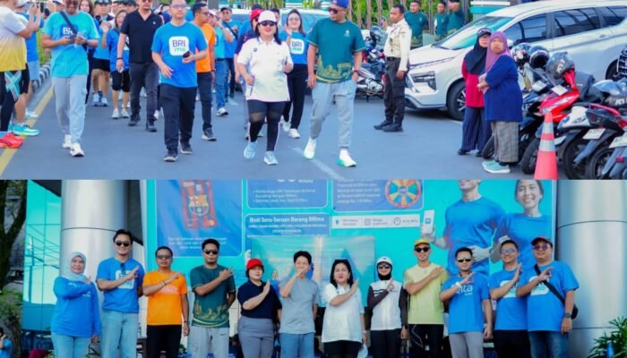 BRI Gorontalo Sulap Car Free Day Jadi Pusat Layanan Perbankan dan Kesehatan