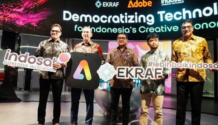 Indosat dan Kemenekraf Buka Jalan Baru bagi Kreator Indonesia lewat AI