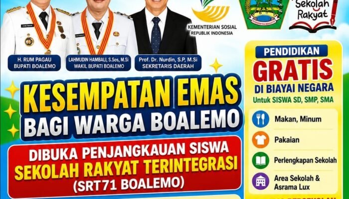 Boalemo Dapat Program Sekolah Rakyat, Siswa Terima Fasilitas Lengkap Tanpa Biaya