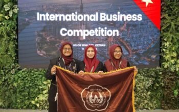 Mahasiswa FEB UNG Masuk Top 5 International Business Competition Vietnam 2026/Hibata.id