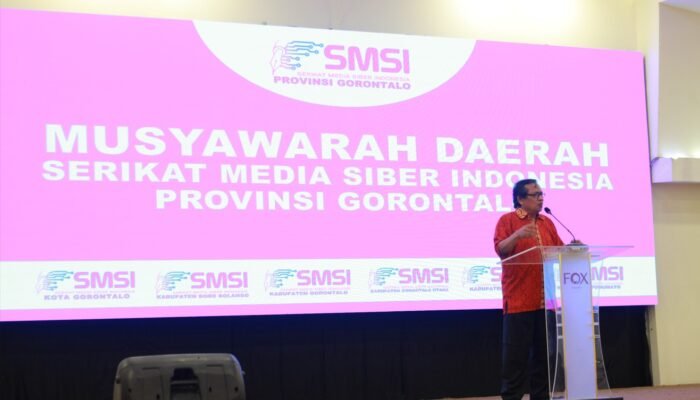 Musda II SMSI Gorontalo, Yono Hartono Ingatkan Bahaya Hoaks dan Disinformasi