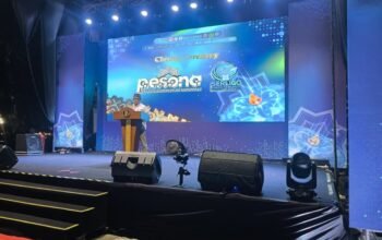 Kepala Perwakilan Bank Indonesia Provinsi Gorontalo, Bambang Satya Permana saat memberikan sambutan/Hibata.id