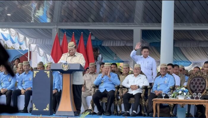 PENAS XVII Gorontalo Berubah Jadi Konser Dadakan Saat Nama Teddy Disebut