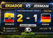 Ekuador Tumbangkan Jerman 2-1, Tiket 16 Besar Piala Dunia 2026 di Tangan/Hibata.id