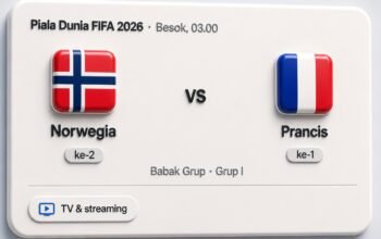Prediksi Skor Norwegia vs Prancis di Piala Dunia 2026 Besok/Hibata.id