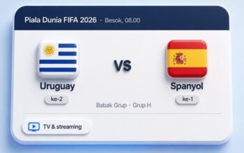 Prediksi Skor Uruguay vs Spanyol Bikin Fans Spanyol Deg-degan/Hibata.id