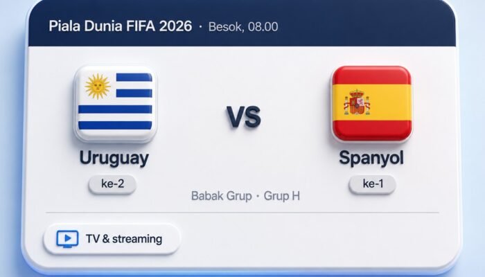 Prediksi Skor Uruguay vs Spanyol Bikin Fans Spanyol Deg-degan