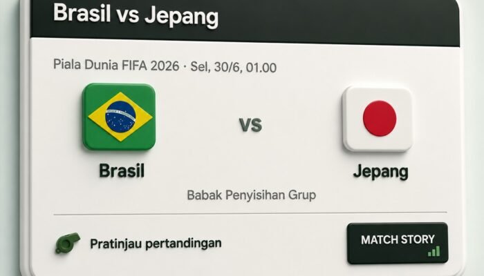Brasil vs Jepang: Prediksi Skor Dipastikan Membuat Pendukung Samba Berdebar