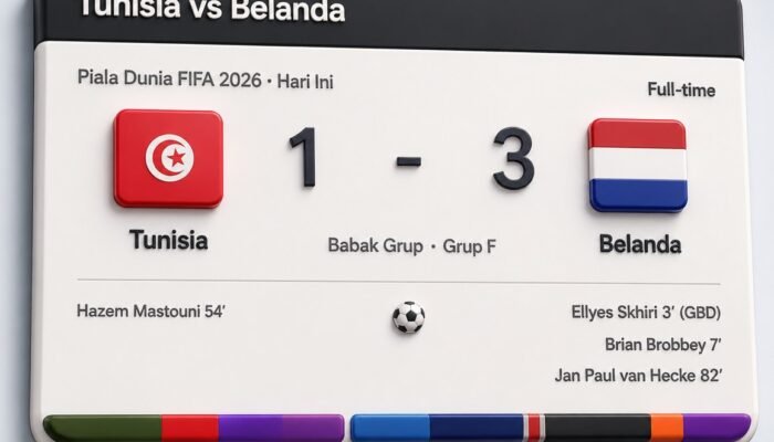 Hasil Belanda vs Tunisia: Menang 3-1, De Oranje Tantang Maroko di 32 Besar