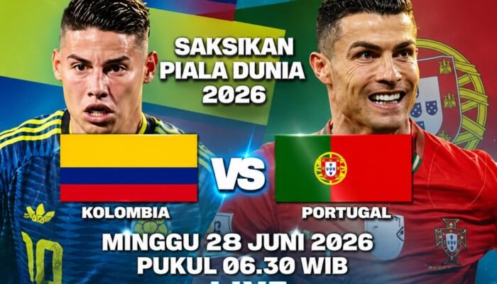 Prediksi Kolombia vs Portugal: Ronaldo Terancam Gagal Bawa Portugal Juara Grup
