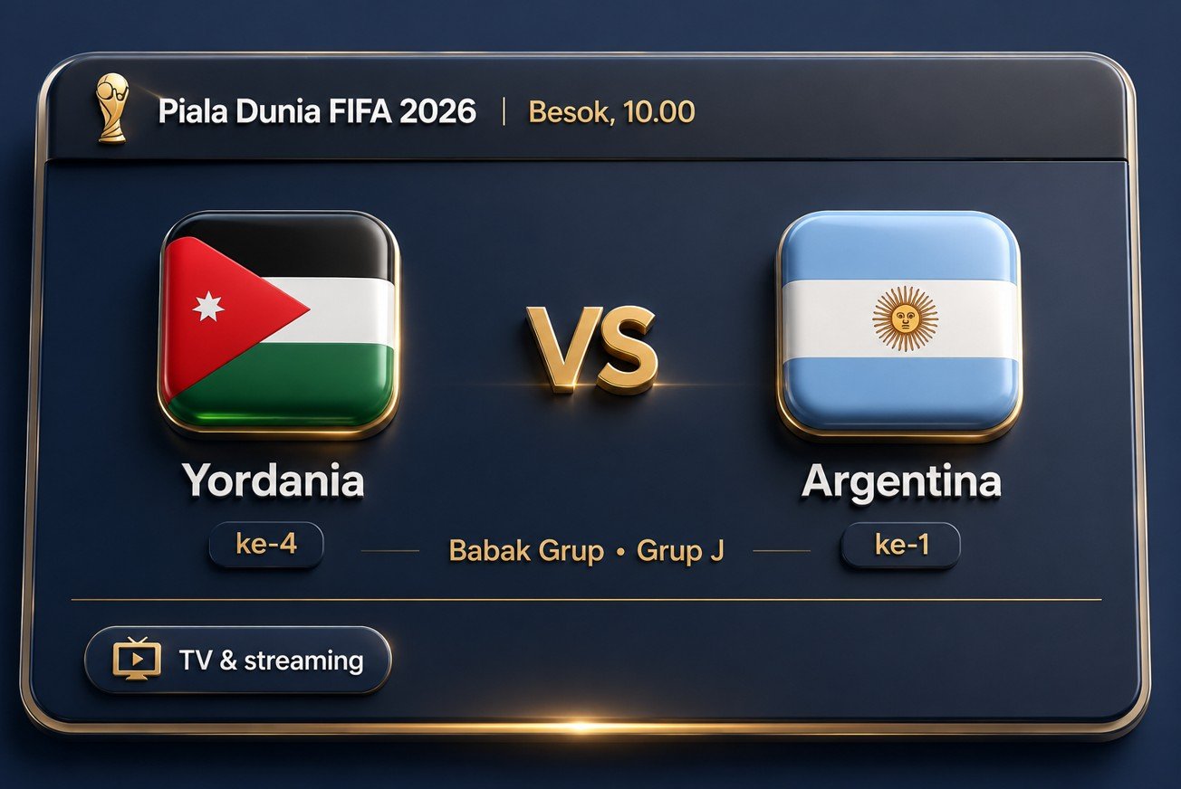 Timnas Argentina memang lebih diunggulkan saat menghadapi Yordania pada laga ketiga Grup J Piala Dunia 2026/Hibata.id