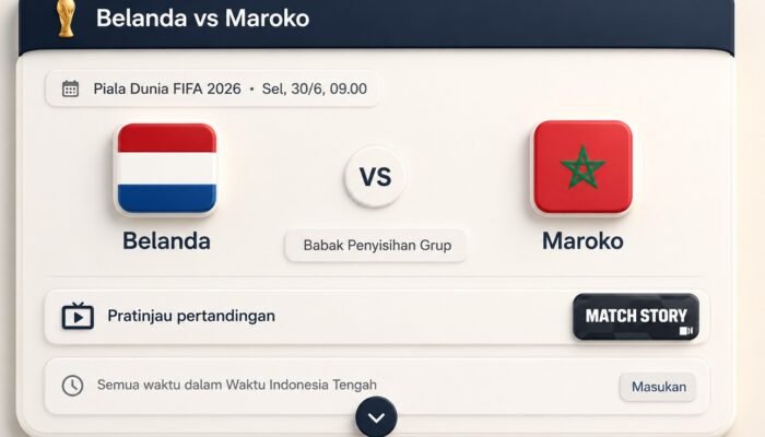 Prediksi Belanda vs Maroko: De Oranje Jangan Terlalu Percaya Diri