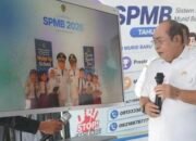 Wali Kota Gorontalo Adhan Dambea saat membukanSPMB 2026. (Foto: Humas Pemkot Gorontalo)