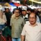 Wali Kota Adhan Dambea bersama Wakil Wali Kota Indra Gobel (AIR) saat menghadiri Street Food Jilid II yang digelar pada Sabtu malam, 6 Juni 2026. (Foto: Humas Pemkot Gorontalo)