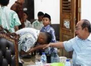 Wali Kota Gorontalo, Adhan Dambea, menggelar syukuran Hari Ulang Tahun (HUT) ke-68 di rumah pribadinya (rupri), Ahad malam, 7 Juni 2026. (Foto: Humas Pemkot Gorontalo)