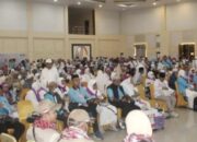 264 Jamaah Haji Kota Gorontalo Kloter 28 Tiba dengan Selamat. (Fot0: Humas)