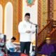 Wakil Wali Kota Gorontalo, Indra Gobel saat menghadiri Doa Asyura 10 Muharram 1448 Hijriah di Masjid Agung Baiturrahim, Rabu malam (24/6/2026). (foto; Humas)