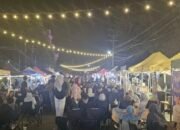 Kondisi Street Food Jilid II di awasan Jalan Raden Saleh, Kota Gorontalo. (Foto: Humas)