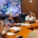 Wali Kota Gorontalo Adhan Dambea saat memimpin rapat. (Foto: Randa Damaling/Hibata.id)