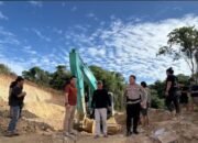 Polres Pohuwato mengamankan satu unit excavator Kobelco dan sejumlah peralatan tambang saat menindak aktivitas PETI di Desa Teratai, Marisa/Hibata.id