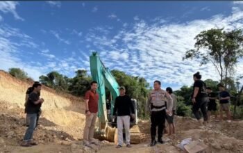 Digerebek Polisi, Operator PETI Teratai Pohuwato Kabur Tinggalkan Excavator