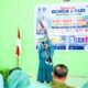 Bunda PAUD Kabupaten Buton Tengah, Umi Noranah Azhari saat memimpin Kampanye Bunda PAUD yang digelar di Gedung Kesenian Kantor Kecamatan Mawasangka Tengah, Kelurahan Lakorua, Jumat, 5 Juni 2026.. (Foto: Humas)