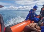 Tim gabungan Basarnas dan Kepolisian berhasil menemukan seorang pria berinisial HK alias Ungke, warga Desa Milangodaa, Kecamatan Popayato Timur, Kabupaten Pohuwato, yang sebelumnya dilaporkan hilang di perairan Popayato. (Foto Facebook Viktor/Istimewa)