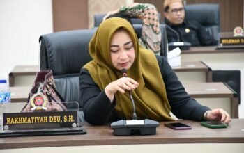 Ketua Komisi I DPRD Kabupaten Bone Bolango, Rakhmatiya Deu/Hibata.id