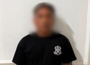 AA alias Arman, 38 tahun, warga Desa Hutamoputi, Kecamatan Dengilo, Kabupaten Pohuwato. (Foto: Polisi)