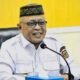 Bupati Gorontalo Sofyan Puhi saat memimpin rapat yang digelar di Aula Polres Gorontalo, Rabu, 10 Juni 2026. (Foto: Humas)(