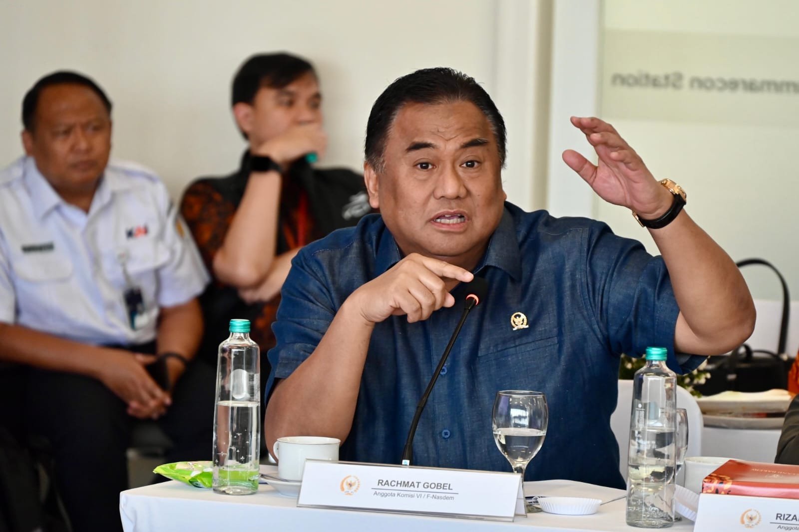 Anggota Komisi VI DPR RI Rachmat Gobel. (F0t0: Humas)