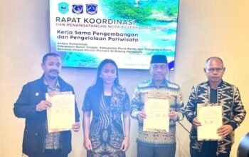 Bupati Buton Tengah Azhari menyampaikan dukungan Bappenas terhadap usulan pembentukan Geopark Pulau Muna di Sulawesi Tenggara/Hibata.id