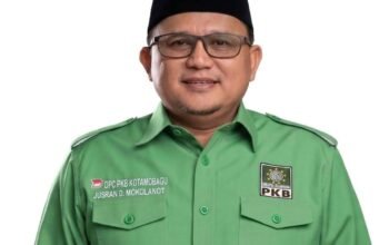 Jusran D. Mokolanut (JDM), Ketua DPC PKB Kota Kotamobagu selama tiga periode. (Foto: Istw)