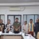 Kunjungan Bupati Bolaang Mongondow Utara (Bolmut), Sirajudin Lasena, bersama rombongan di Kementerian Perumahan dan Kawasan Permukiman (PKP), Kamis (11/6/2026). (Foto: Humas)