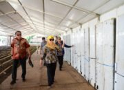 Wakil Gubernur Gorontalo, Idah Syahidah Rusli Habibie, meninjau langsung progres fasilitas tersebut pada Jumat (12/6/2026). (Foto: Humas)