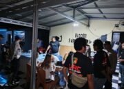 Tim Unit Reaksi Cepat (URC) Polres Pohuwato saat menyisir sejumlah titik yang dinilai rawan gangguan keamanan dan ketertiban masyarakat (kamtibmas) di wilayah Kabupaten Pohuwato. (Foto: Polisi)