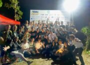 Sejumlah wartawan dari berbagai organisasi pers di Gorontalo berfoto bersama usai malam puncak Temu Jurnalis Gorontalo 2026 yang digelar di Kota Gorontalo, Sabtu (14/6/2026). Kegiatan tersebut menjadi ajang mempererat silaturahmi dan memperkuat kolaborasi antarinsan pers di daerah/Hibata.id