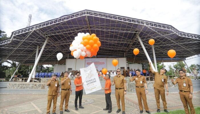 Rendy Mangkat Canangkan Sensus Ekonomi 2026 di Kotamobagu, Tekankan Sinergi Data Ekonomi Daerah