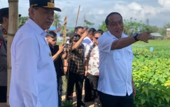 Gubernur Gorontalo Gusnar Ismail bersama Forum Koordinasi Pimpinan Daerah (Forkopimda) meninjau langsung sejumlah lokasi utama penyelenggaraan PENAS XVII/Hibata.id