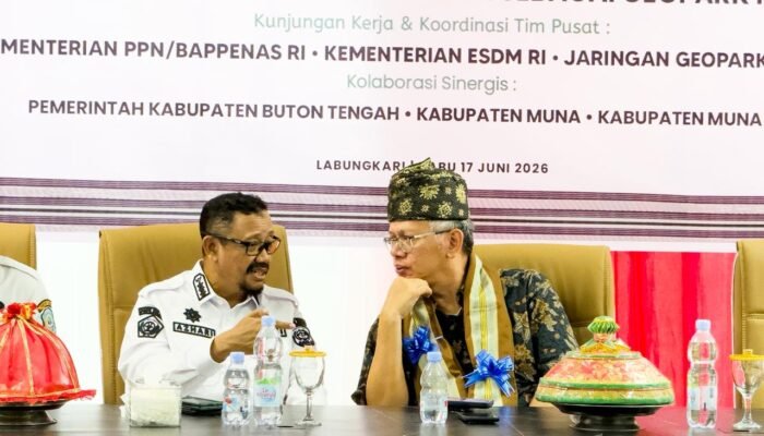 Tiga Daerah Bersatu, Azhari Pimpin Langkah Pulau Muna Menuju Geopark Nasional
