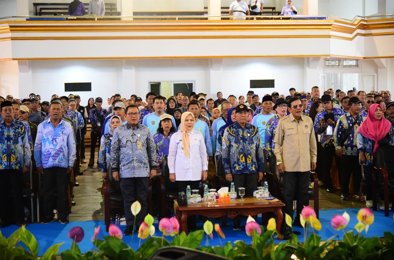 Ratusan petani dan nelayan dari berbagai daerah di Indonesia mengikuti Rembug Utama KTNA 2026 di Gorontalo untuk merumuskan rekomendasi penguatan sektor pertanian, perikanan, dan ketahanan pangan nasional/Hibata.id