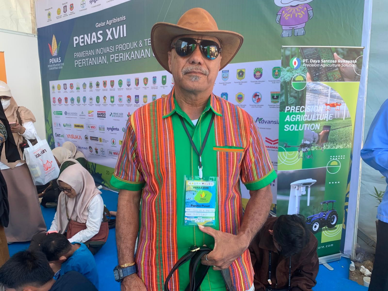 Ketua Kelompok Substansi Pengelolaan Penyuluhan Provinsi NTT, Jose Freitas jadi Peserta PENAS XVII/Hibata.id