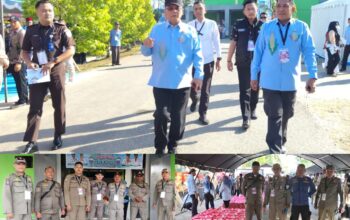 Satpol PP Provinsi Gorontalo berperan penting dalam menyukseskan PENAS XVII dengan pengamanan terpadu, pengawalan VIP-VVIP, serta dukungan operasional bagi ribuan peserta dari seluruh Indonesia/Hibata.id