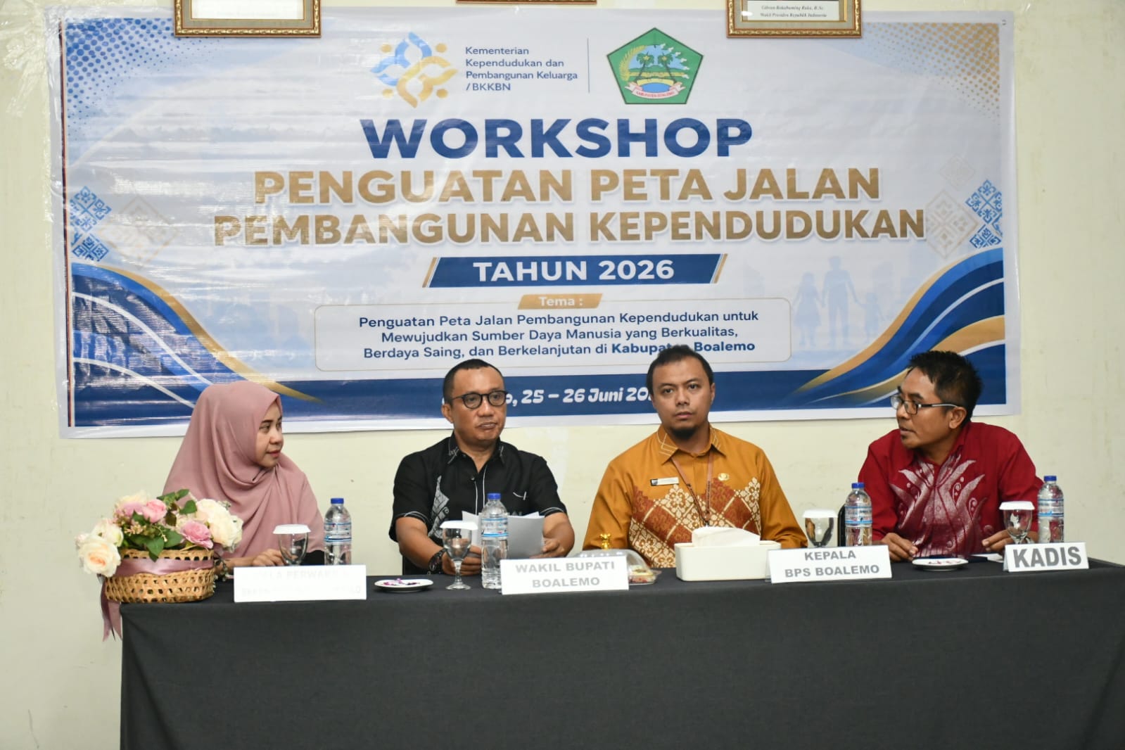 Wabup Boalemo Dorong Penguatan Peta Jalan Pembangunan Kependudukan untuk Tingkatkan Kualitas SDM/Hibata.id