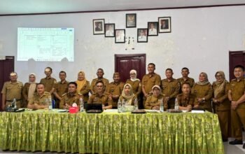 Pertemuan Pemerintah Kota Kotamobagu dengan pemerintah desa. (Foto: Humas)