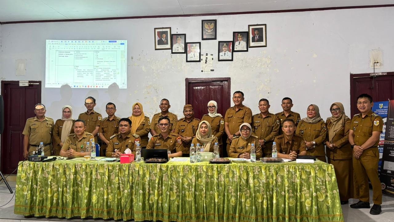 Pertemuan Pemerintah Kota Kotamobagu dengan pemerintah desa. (Foto: Humas)